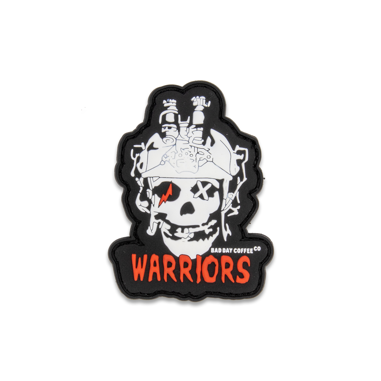 PVC-Rubber-Patch "WARRIORS" PVC-Rubber-Patch "WARRIORS"