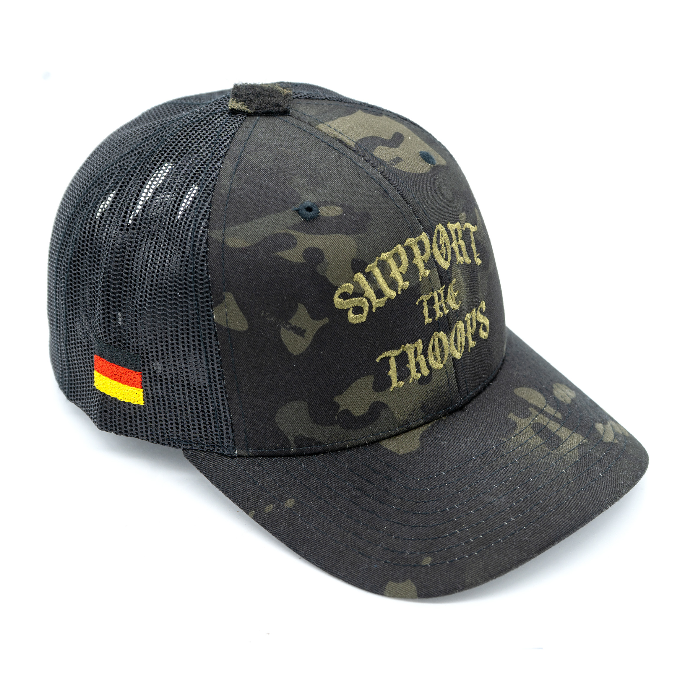 Trucker Cap SUPPORT THE TROOPS multicam