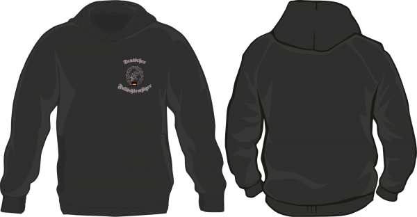 FALLSCHIRMJÄGER-LINE - Hoodie schwarz