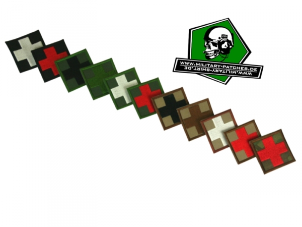 Kreuz 50x50mm (Kennzeichnung SanMat / IFAK)