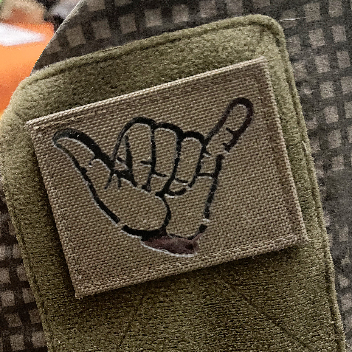 LASERCUTPATCH Hang Loose