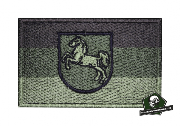 Patch_Flagge_Niedersachsen_oliv