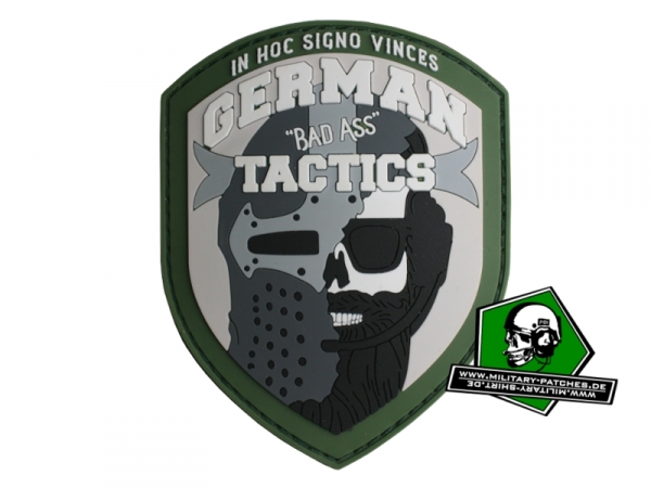 German "Bad Ass" Tactics PVC-Rubber-Patch