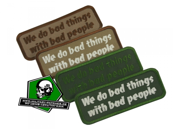 Patch BAD THINGS..... Patch BAD THINGS.....