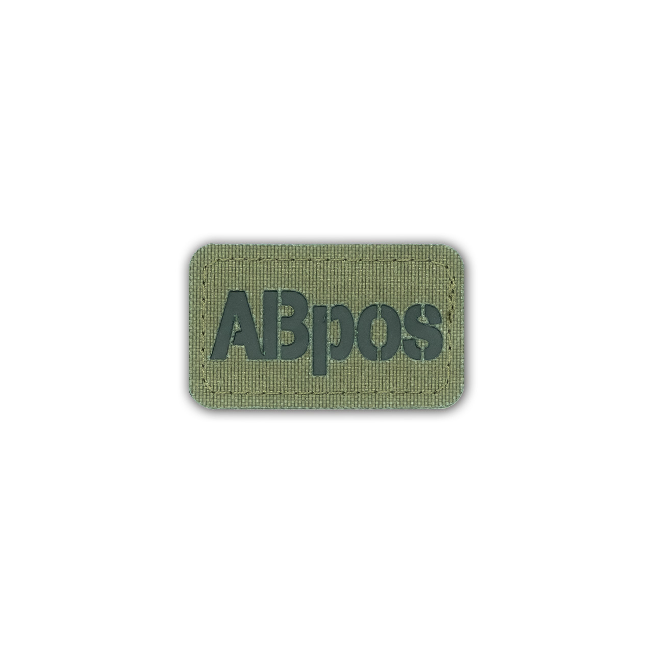 01LCP0006ABpos LASERCUTPATCH Blutgruppe ABpos