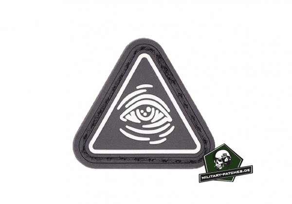 Patch L M S Gear Ranger Eye All seeing Eye GITD (PVC-Rubber-Patch)